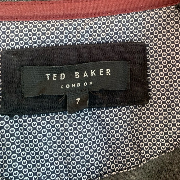 Ted Baker London men’s 1/4 zip collared sweater - Picture 2 of 8